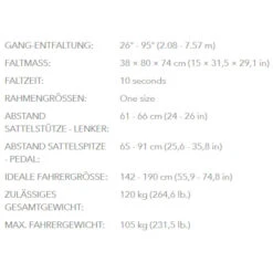 Tern Verge P10 - 20" Folding Bike - 2023 - Satin Black/grey/lime -Fietswereld Winkels 02120780 tern verge p10 black grey lime 02 1063431