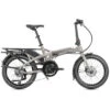 Tern Vektron Q9 - 20 Inches City Folding E-Bike - 2023 - Satin Metallic Silver/silver 1 Tern Vektron Q9 - 20 Inches City Folding E-Bike - 2023 - Satin Metallic Silver/silver -Fietswereld Winkels 02120822 tern vektron q9 met 1065164