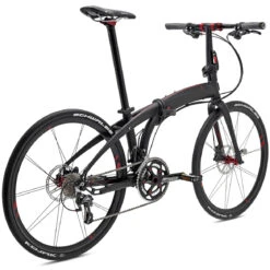 Tern Eclipse X22 - 26 Inches Folding Bike - 2023 - Black/red -Fietswereld Winkels 02121341 tern eclipse x22 black red 04 1064215