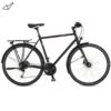 Vsf Fahrradmanufaktur T-100 SPORT Disc Alivio - Women Touring Bike - 2023 - Ebony Matt -Fietswereld Winkels 102220252 vsf t 100 sport shimano alivio 27 disc dia dsc3290 02 1089220