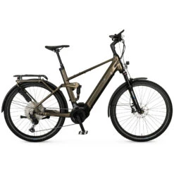 E-bike Manufaktur TX22 Cross - SUV Trekking E-Bike - 2022 - Gold Green Matte