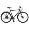 Vsf Fahrradmanufaktur T-900 Disc Rohloff - Men Trekking Bike With Belt Drive - 2023 - Ebony Matt -Fietswereld Winkels 102320052 vsf fm t 900 he 1333978