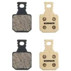 Sixpack Disc Brake Pads For Magura MT7 (4-piston) - Semi-metallic