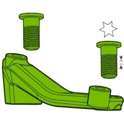 Cannondale KP176/X Si12 Postmount180 Adapter