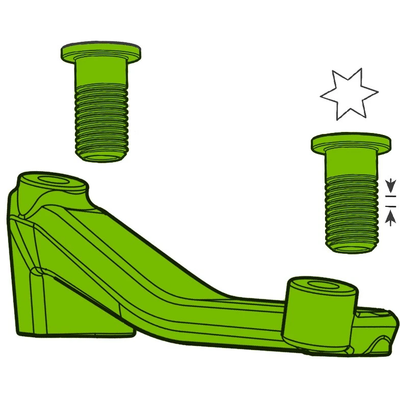 Cannondale KP176/X Si12 Postmount180 Adapter 3 Cannondale KP176/X Si12 Postmount180 Adapter
