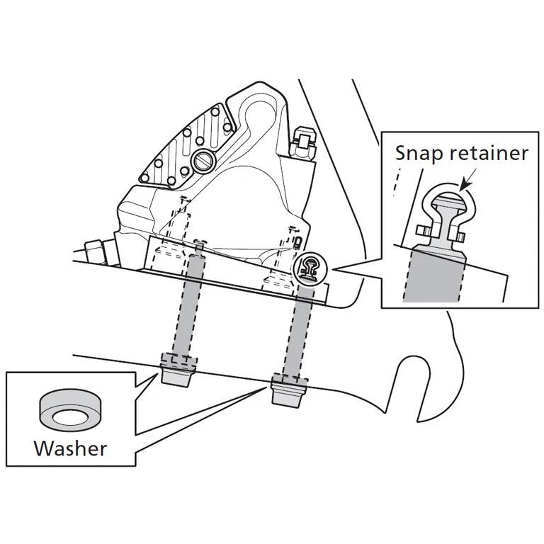 Shimano SM-MA Remklauw Adapter - Flatmount Naar Flatmount Rem | R160D/D (+20 Mm) 6 Shimano SM-MA Remklauw Adapter - Flatmount Naar Flatmount Rem | R160D/D (+20 Mm) - Afbeelding 4