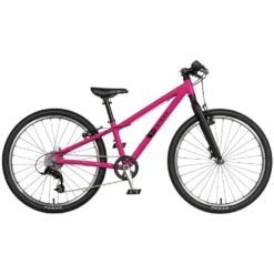 KUbikes 24S MTB 8-Speed Kids Bike - Pink Glaze