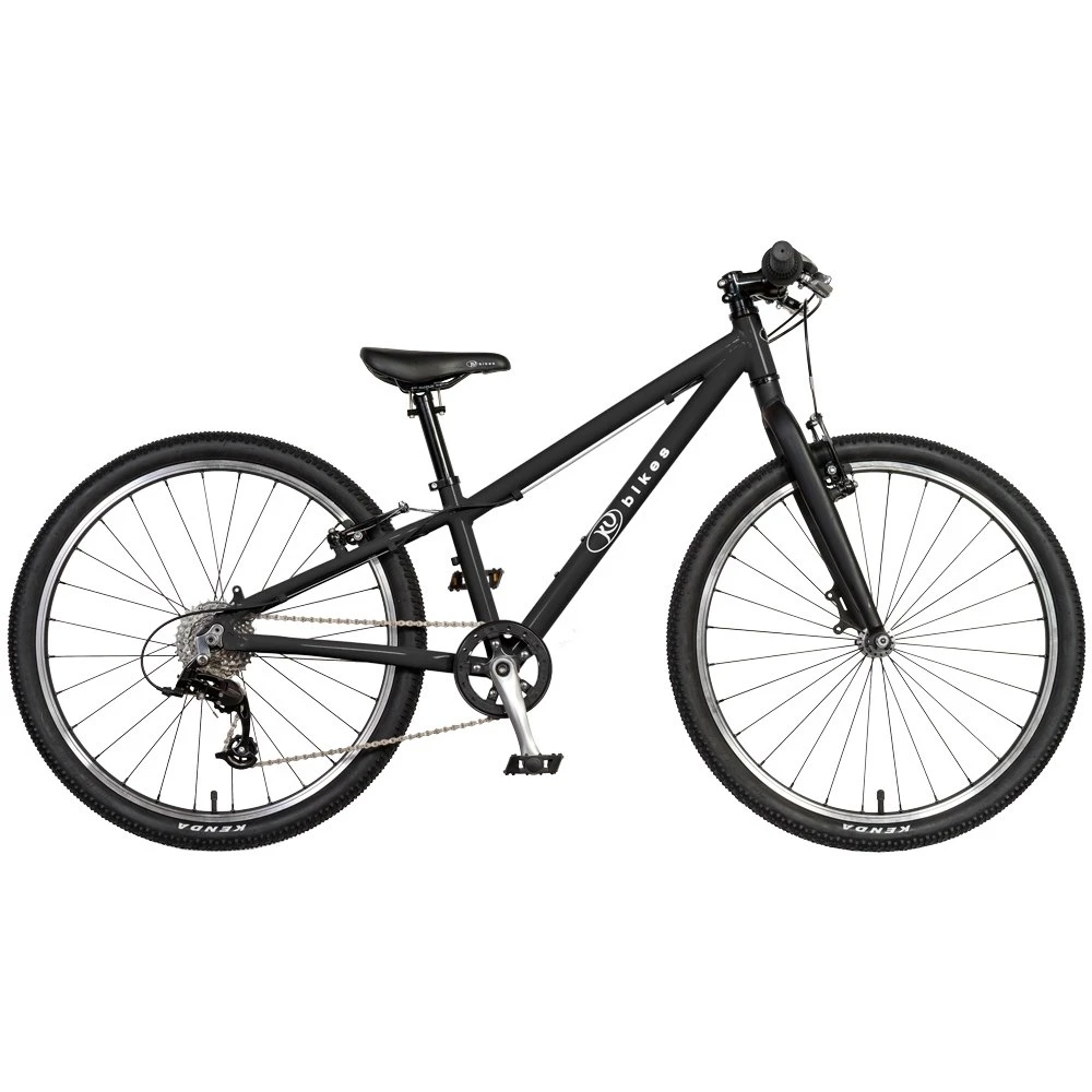 KUbikes 24S MTB 8-Speed Kids Bike - Black 3 KUbikes 24S MTB 8-Speed Kids Bike - Black