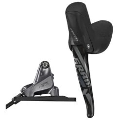 SRAM Force 1 / CX1 Hydraulic Brake Lever + Hydraulische Schijfrem - Flat Mount - Links | Vooraan - Zwart