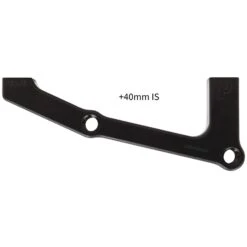 Paul Component Disc Adapter - IS To PM +40mm - Black