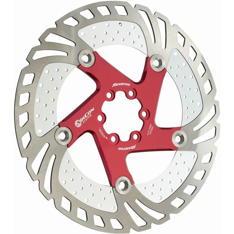 Reverse Components AirCon Brake Disc - Red 6 Reverse Components AirCon Brake Disc - Red - Afbeelding 4
