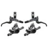 Shimano XTR BL-M9100 + BR-M9100 XC Race Hydraulische Schijfrem - I-Spec EV - J-Kit - Set Vooraan + Achter -Fietswereld Winkels 271445 00 d 542793