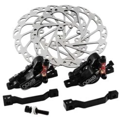 NOW8 Hybrid Road / Cross Disc Brake - Set - Postmount - Black