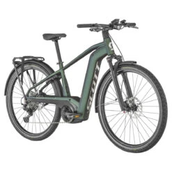 SCOTT SUB ERIDE EVO - 28" Men City E-Bike - 2022 - Prism Green / Brushed Metallic -Fietswereld Winkels 286560 scott sub eride evo 02 1084093