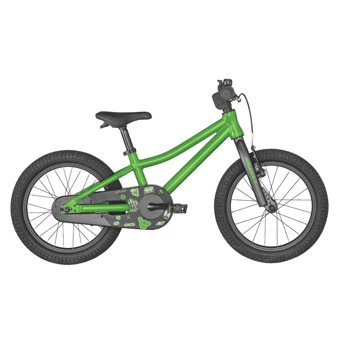 SCOTT ROXTER 16 - 16" Kids Bike - 2022 - Smith Green / Dark Grey 3 SCOTT ROXTER 16 - 16" Kids Bike - 2022 - Smith Green / Dark Grey
