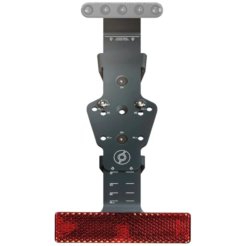 Supernova L1e Legal Kit License Plate Holder 3 Supernova L1e Legal Kit License Plate Holder