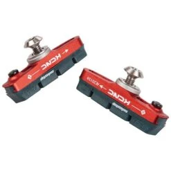 KCNC Brake Shoes With SwissStop Black Prince Brake Pads