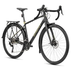Ghost ASKET Essential EQ - Gravel Bike - 2023 - Matt Black / Light Kaki -Fietswereld Winkels 31ak1036 ghost asket essential eq black 02 1455846