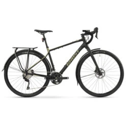 Ghost ASKET Essential EQ - Gravel Bike - 2023 - Matt Black / Light Kaki