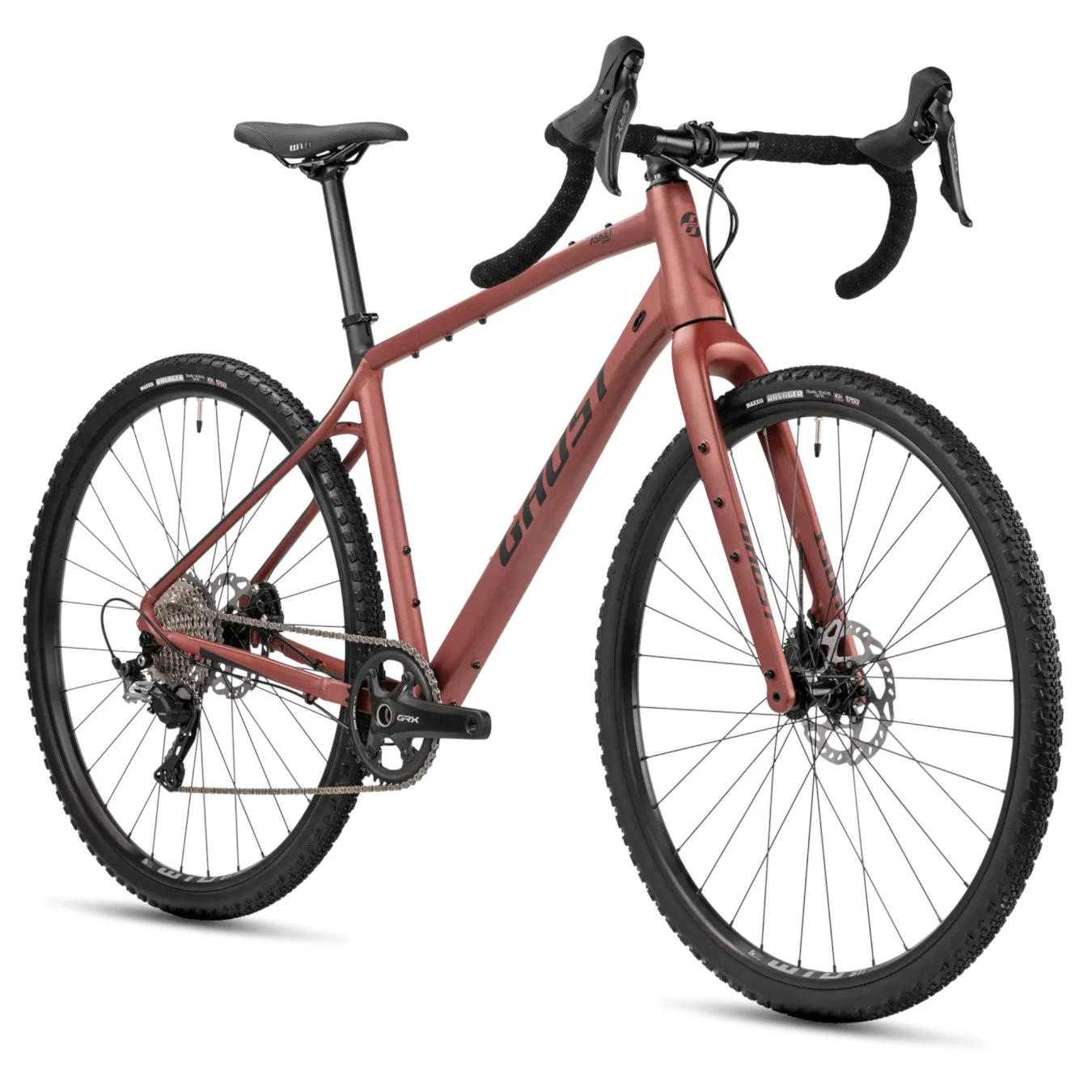 Ghost ASKET Advanced - Gravel Bike - 2023 - Matt Rusted Dark Red / Black 6 Ghost ASKET Advanced - Gravel Bike - 2023 - Matt Rusted Dark Red / Black - Afbeelding 4