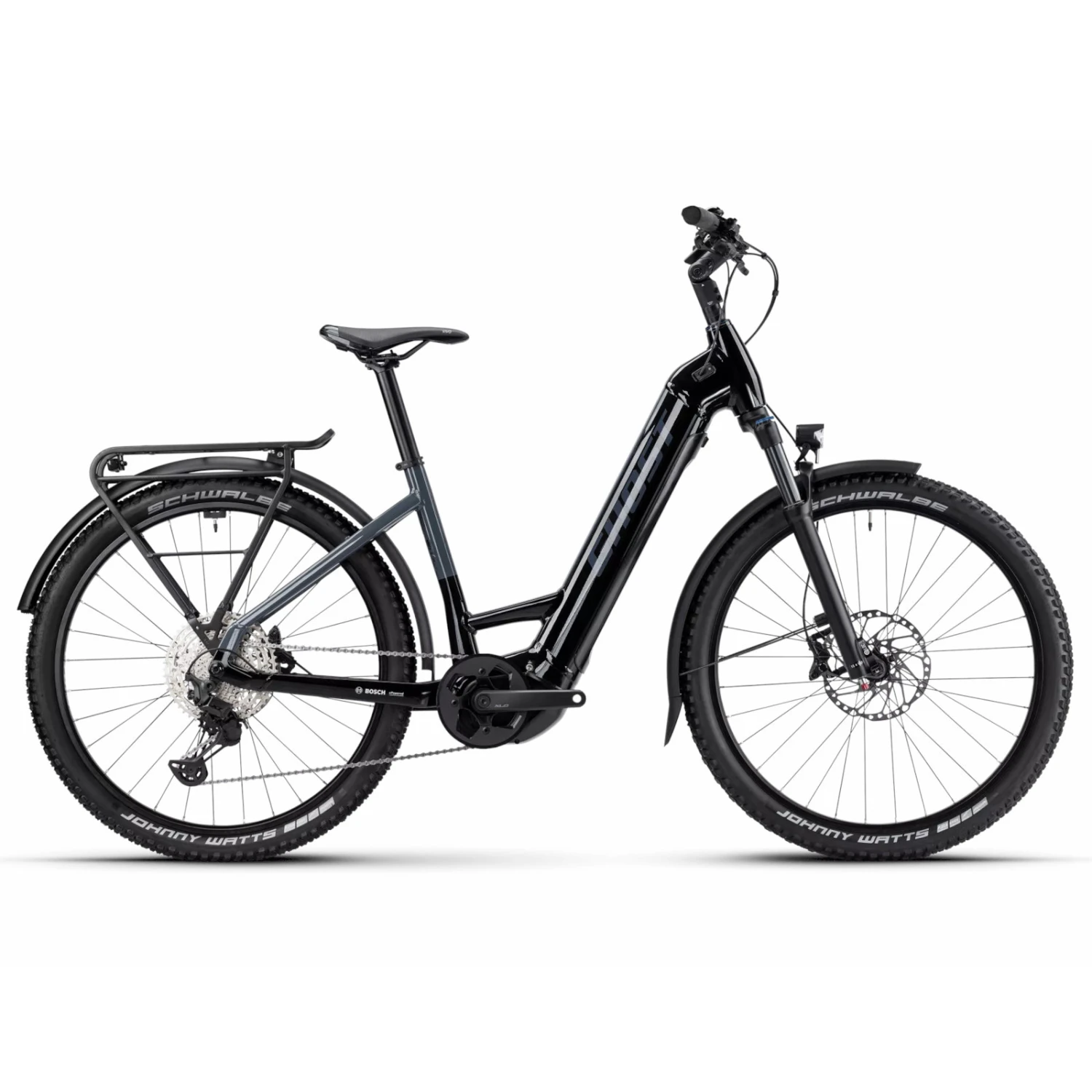 Ghost E-TERU Advanced EQ Low - 27.5" City E-Bike - 2023 - Black / Dark Grey 3 Ghost E-TERU Advanced EQ Low - 27.5" City E-Bike - 2023 - Black / Dark Grey