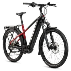 Ghost E-TERU Pro EQ - 27.5" Trekking E-Bike - 2023 - Black / Pearl Deep Red -Fietswereld Winkels 31et1078 ghost e teru pro eq black red 02 1470025