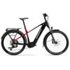 Ghost E-TERU Pro EQ - 27.5" Trekking E-Bike - 2023 - Black / Pearl Deep Red