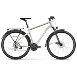 Ghost SQUARE TREKKING - Trekkingfiets - 2023 - Light Grey / Warm Grey Matt
