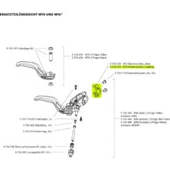 Magura Lever Clamp Carbolay, Without Bolts, 1 Piece - 0724709 -Fietswereld Winkels 32601 01 d 52280
