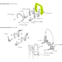Magura EVO2 Mounting Plate XL (+15mm) - 2700135 - Black -Fietswereld Winkels 32677 01 d 52401