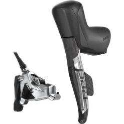 SRAM RED ETap AXS HRD Shift-Brake Control + Hydraulic Disc Brake - Flat Mount - Moto - Left | Rear | 2x12-speed - Grey