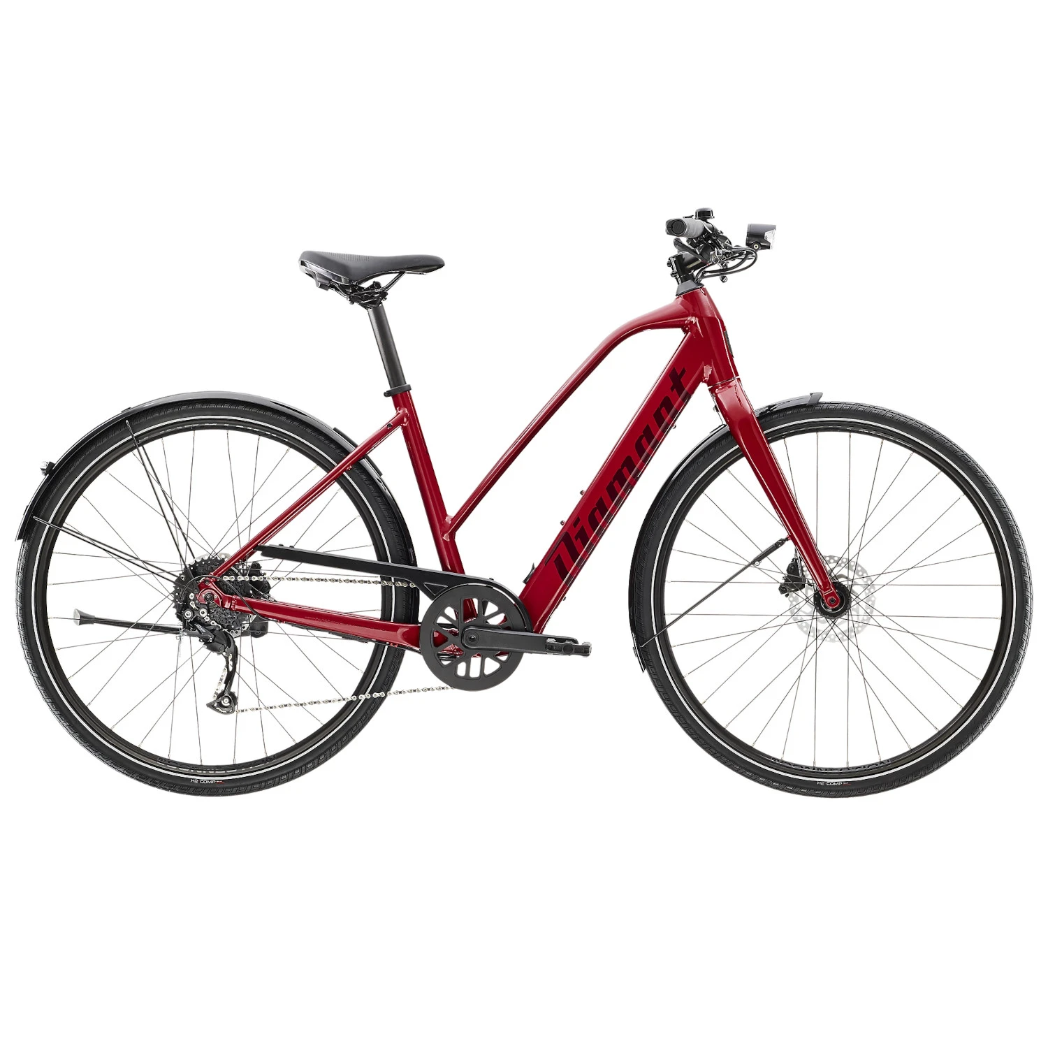 Diamant 365 Women Electric City Bike - 2023 - Aventurine Red Metallic 3 Diamant 365 Women Electric City Bike - 2023 - Aventurine Red Metallic