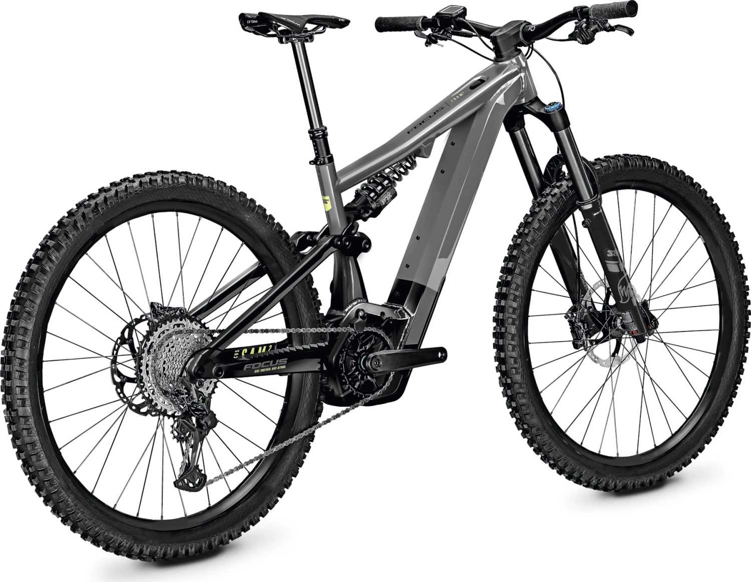 FOCUS SAM² 6.7 - 29" MTB E-Bike - 2023 - Slategrey 6 FOCUS SAM² 6.7 - 29" MTB E-Bike - 2023 - Slategrey - Afbeelding 4
