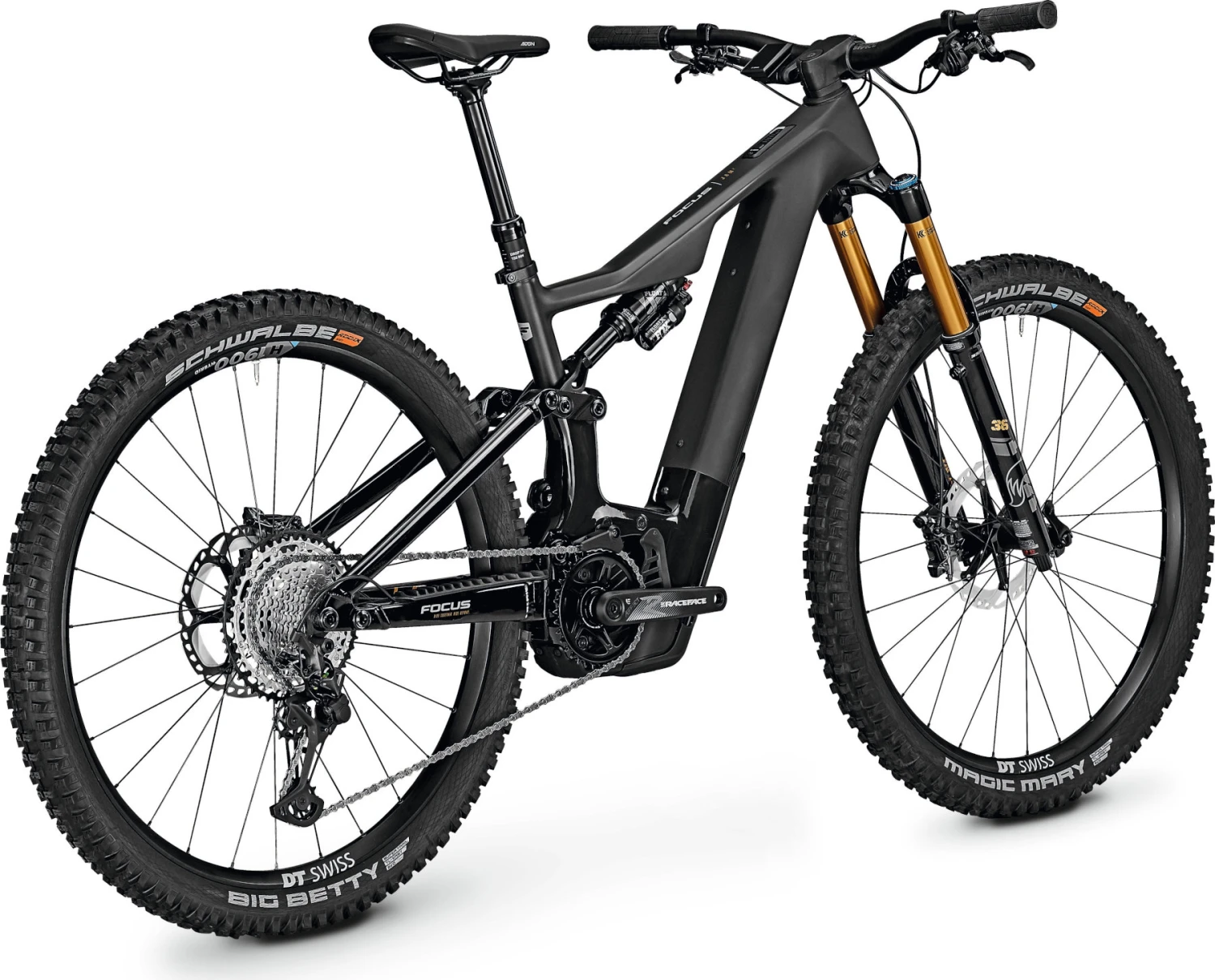 FOCUS JAM² 8.9 - 29" Carbon MTB E-Bike - 2023 - Carbon Raw / Carbon Glossy 6 FOCUS JAM² 8.9 - 29" Carbon MTB E-Bike - 2023 - Carbon Raw / Carbon Glossy - Afbeelding 4