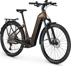 FOCUS AVENTURA² 6.8 Wave - 29" Lage Instap E-bike - 2023 - Gold Brown -Fietswereld Winkels 4000990428088 focus aventura 6 1480451