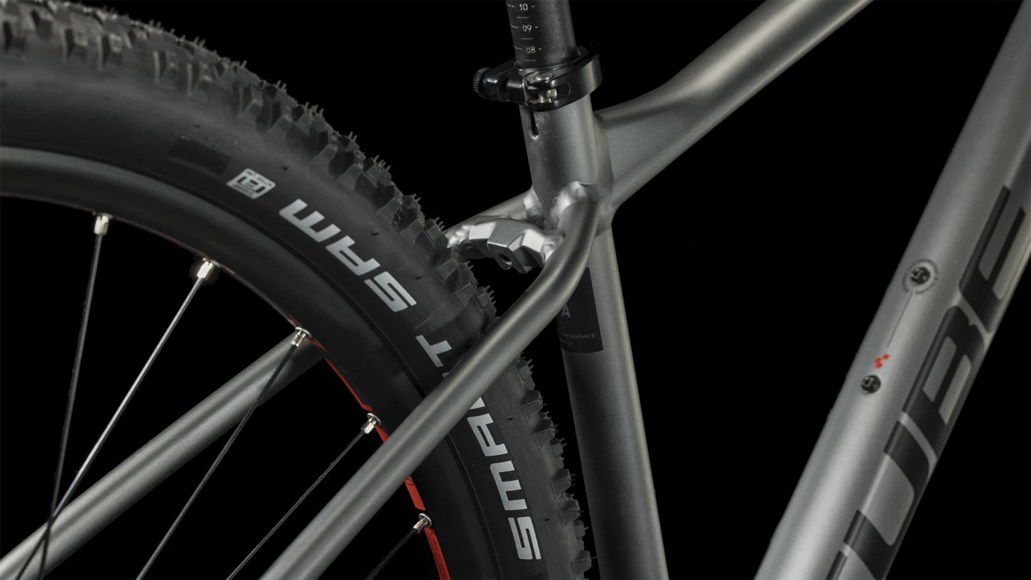 CUBE AIM EX - Mountainbike - 2023 - Grey / Red A00 7 CUBE AIM EX - Mountainbike - 2023 - Grey / Red A00 - Afbeelding 5