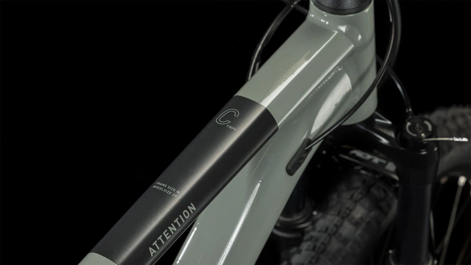 CUBE ATTENTION - Mountainbike - 2023 - Swampgrey / Black A00 7 CUBE ATTENTION - Mountainbike - 2023 - Swampgrey / Black A00 - Afbeelding 5