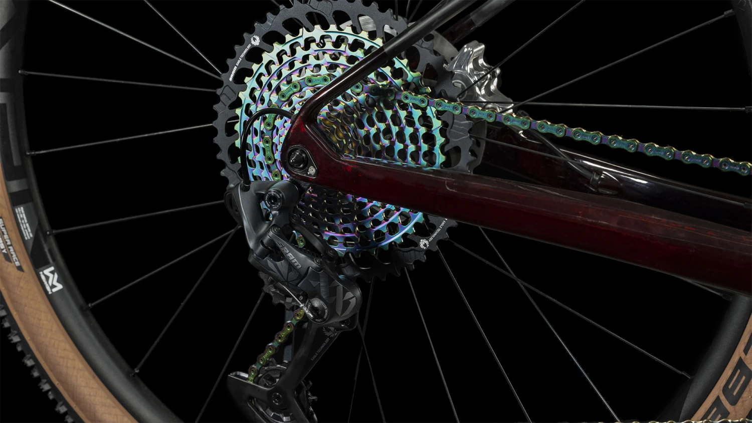 CUBE ELITE C:68X Race - 29" Carbon Mountainbike - 2023 - Liquidred / Carbon 11 CUBE ELITE C:68X Race - 29" Carbon Mountainbike - 2023 - Liquidred / Carbon - Afbeelding 9