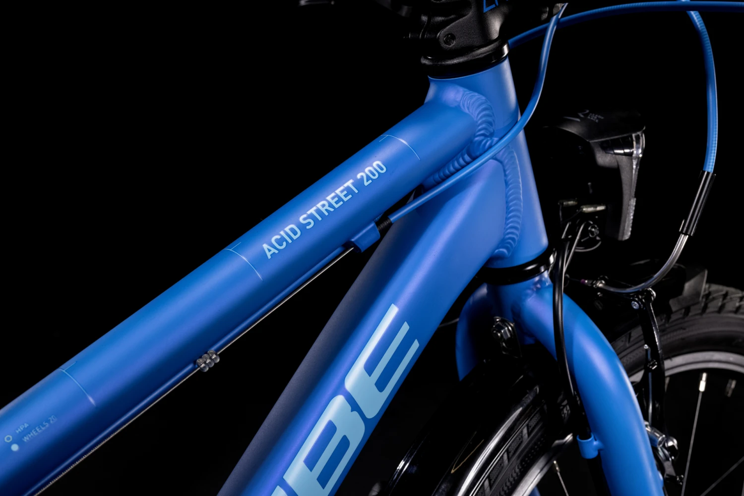 CUBE ACID 200 Street - 20" Children's Bike - 2023 - Blue / Lindgreen 9 CUBE ACID 200 Street - 20" Children's Bike - 2023 - Blue / Lindgreen - Afbeelding 7