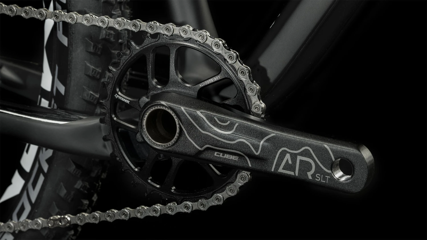 CUBE ELITE 240 C:62 SLX - 24" Carbon Children's Mountainbike - 2023 - Carbon / Blue / Red 9 CUBE ELITE 240 C:62 SLX - 24" Carbon Children's Mountainbike - 2023 - Carbon / Blue / Red - Afbeelding 7