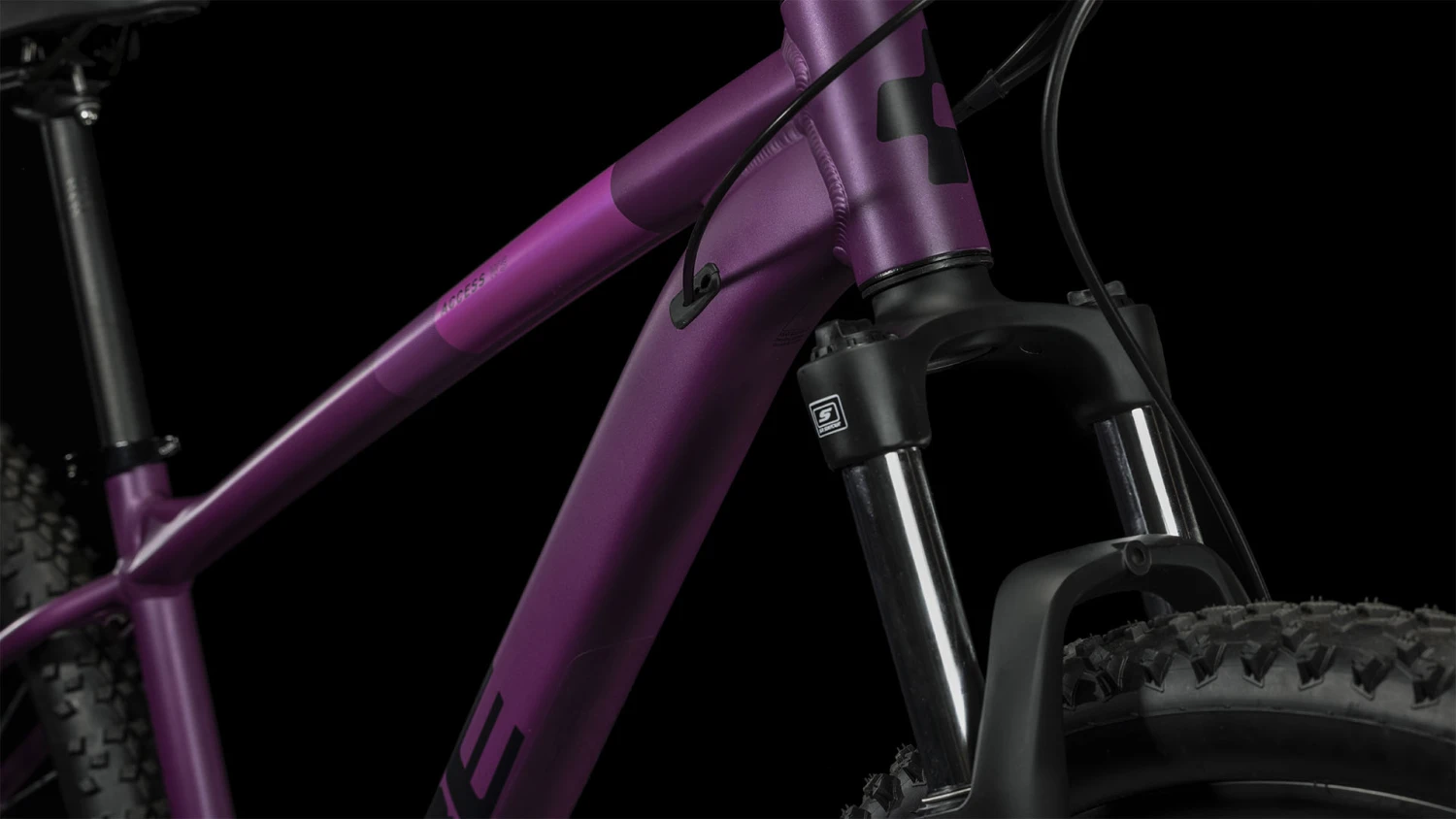 CUBE ACCESS WS - Women Mountainbike - 2023 - Darkpurple / Pink 8 CUBE ACCESS WS - Women Mountainbike - 2023 - Darkpurple / Pink - Afbeelding 6