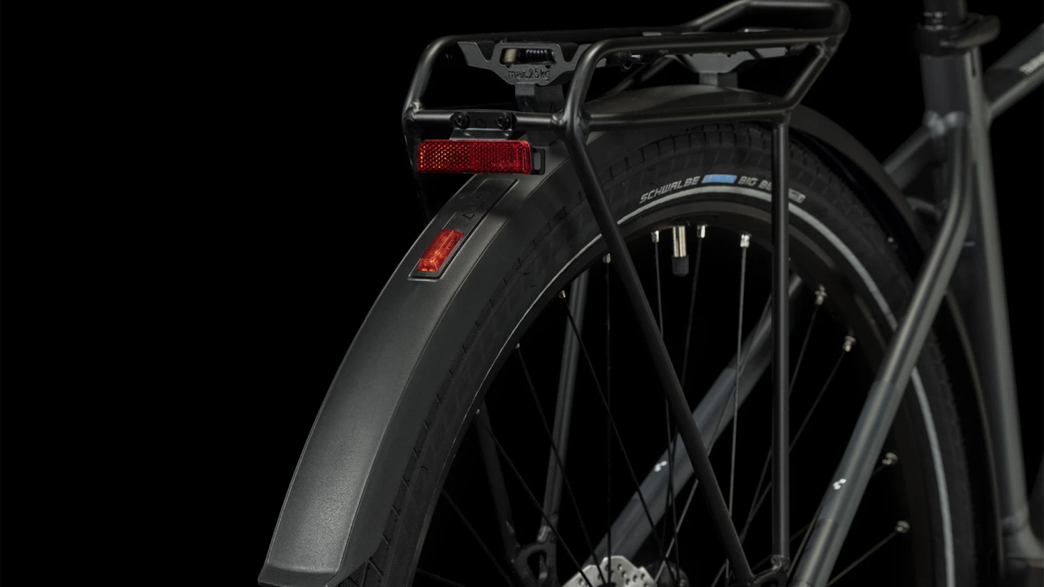 CUBE TOURING HYBRID ONE 625 - Electric Touring Bike - 2023 - Grey / White 7 CUBE TOURING HYBRID ONE 625 - Electric Touring Bike - 2023 - Grey / White - Afbeelding 5