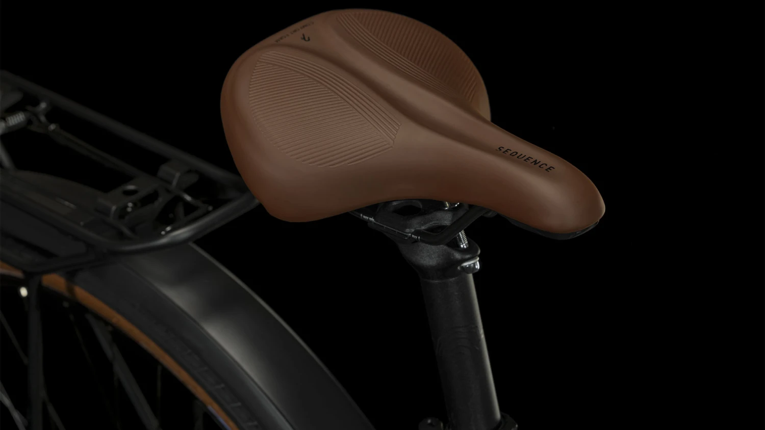 CUBE TOURING HYBRID ONE 500 - Women Electric Touring Bike - 2023 - Darkgreen / Green 10 CUBE TOURING HYBRID ONE 500 - Women Electric Touring Bike - 2023 - Darkgreen / Green - Afbeelding 8