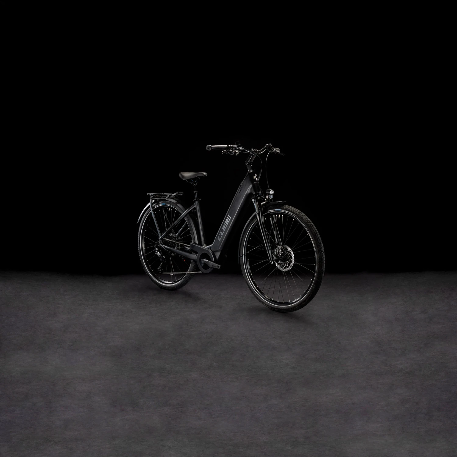 CUBE TOURING HYBRID Pro 625 - Easy Entry Electric Touring Bike - 2023 - Black / Metal 5 CUBE TOURING HYBRID Pro 625 - Easy Entry Electric Touring Bike - 2023 - Black / Metal - Afbeelding 3