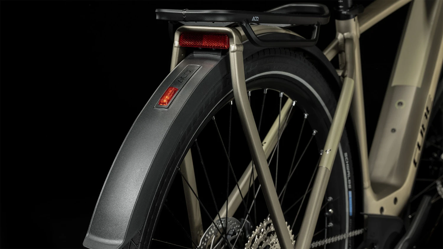 CUBE KATHMANDU HYBRID Pro 750 - Electric Touring Bike - 2023 - Flashstone / Black 9 CUBE KATHMANDU HYBRID Pro 750 - Electric Touring Bike - 2023 - Flashstone / Black - Afbeelding 7