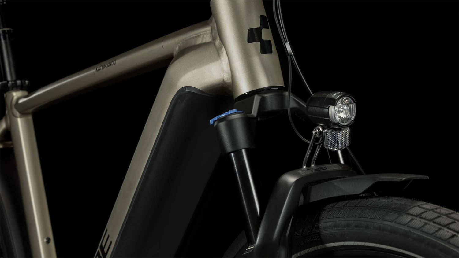 CUBE KATHMANDU HYBRID Pro 750 - Electric Touring Bike - 2023 - Flashstone / Black 10 CUBE KATHMANDU HYBRID Pro 750 - Electric Touring Bike - 2023 - Flashstone / Black - Afbeelding 8