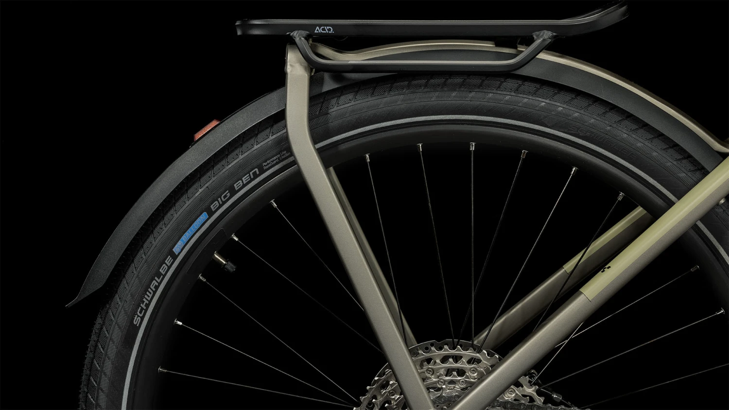 CUBE KATHMANDU HYBRID Pro 750 - Electric Touring Bike - 2023 - Flashstone / Black 11 CUBE KATHMANDU HYBRID Pro 750 - Electric Touring Bike - 2023 - Flashstone / Black - Afbeelding 9