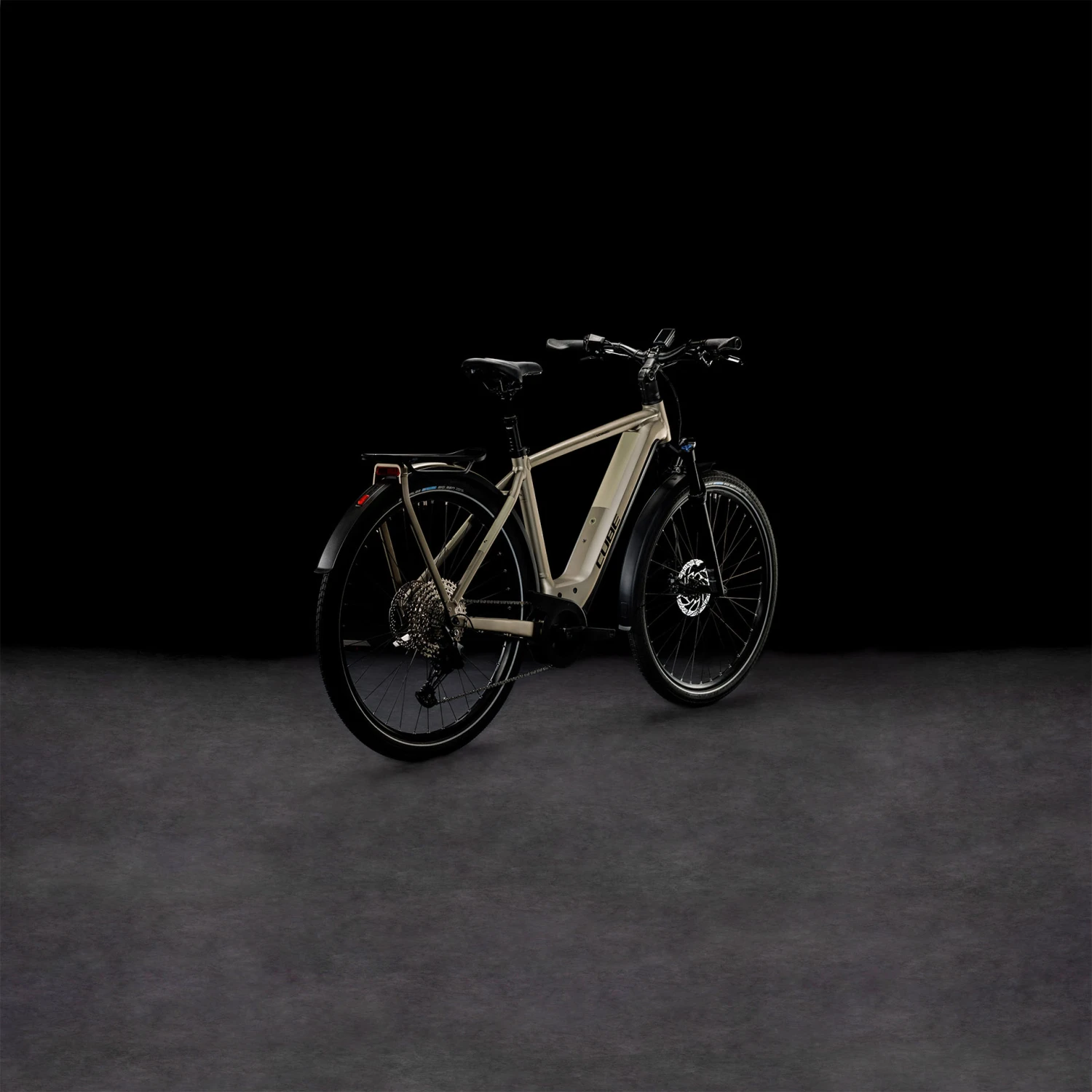 CUBE KATHMANDU HYBRID Pro 750 - Electric Touring Bike - 2023 - Flashstone / Black 5 CUBE KATHMANDU HYBRID Pro 750 - Electric Touring Bike - 2023 - Flashstone / Black - Afbeelding 3