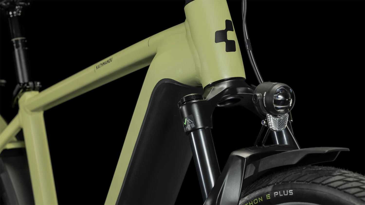 CUBE KATHMANDU HYBRID SLX 750 - Electric Touring Bike - 2023 - Green / Olive 10 CUBE KATHMANDU HYBRID SLX 750 - Electric Touring Bike - 2023 - Green / Olive - Afbeelding 8