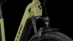 CUBE KATHMANDU HYBRID SLX 750 - Easy Entry Electric Touring Bike - 2023 - Green / Olive -Fietswereld Winkels 631313 d 139981 1399519